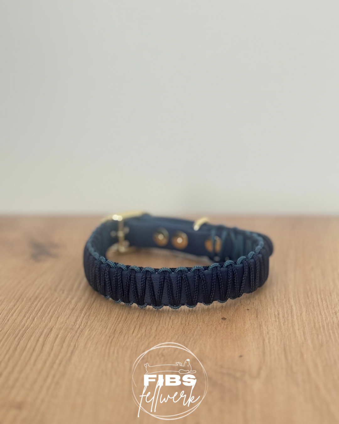 DuoLine Halsband dunkelblau M