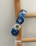 Blossom Halsband Blau