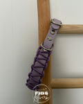 Biothane x Paracord Halsband Lila