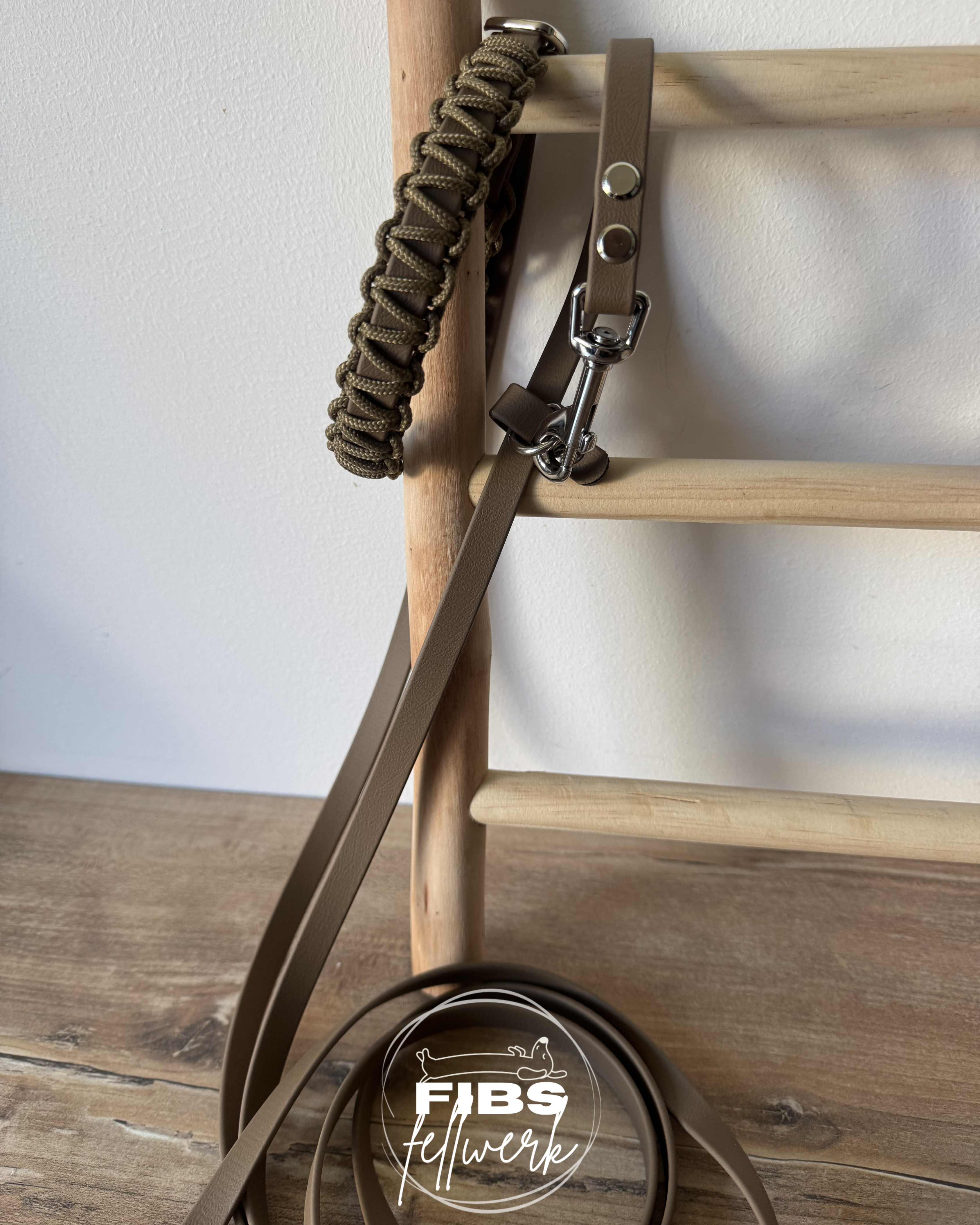 Retrieverleine Biothane x Paracord