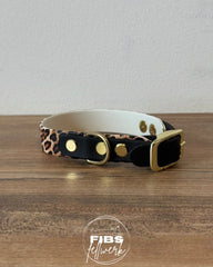 Prototyp Biothane Halsband Leo / Schwarz Größe S