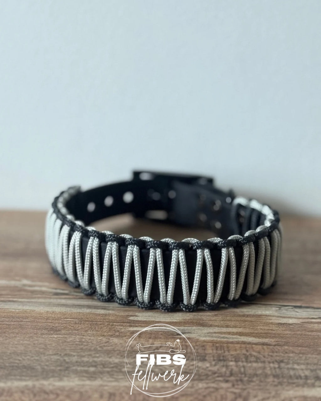 DuoLine Biothane x Paracord Halsband