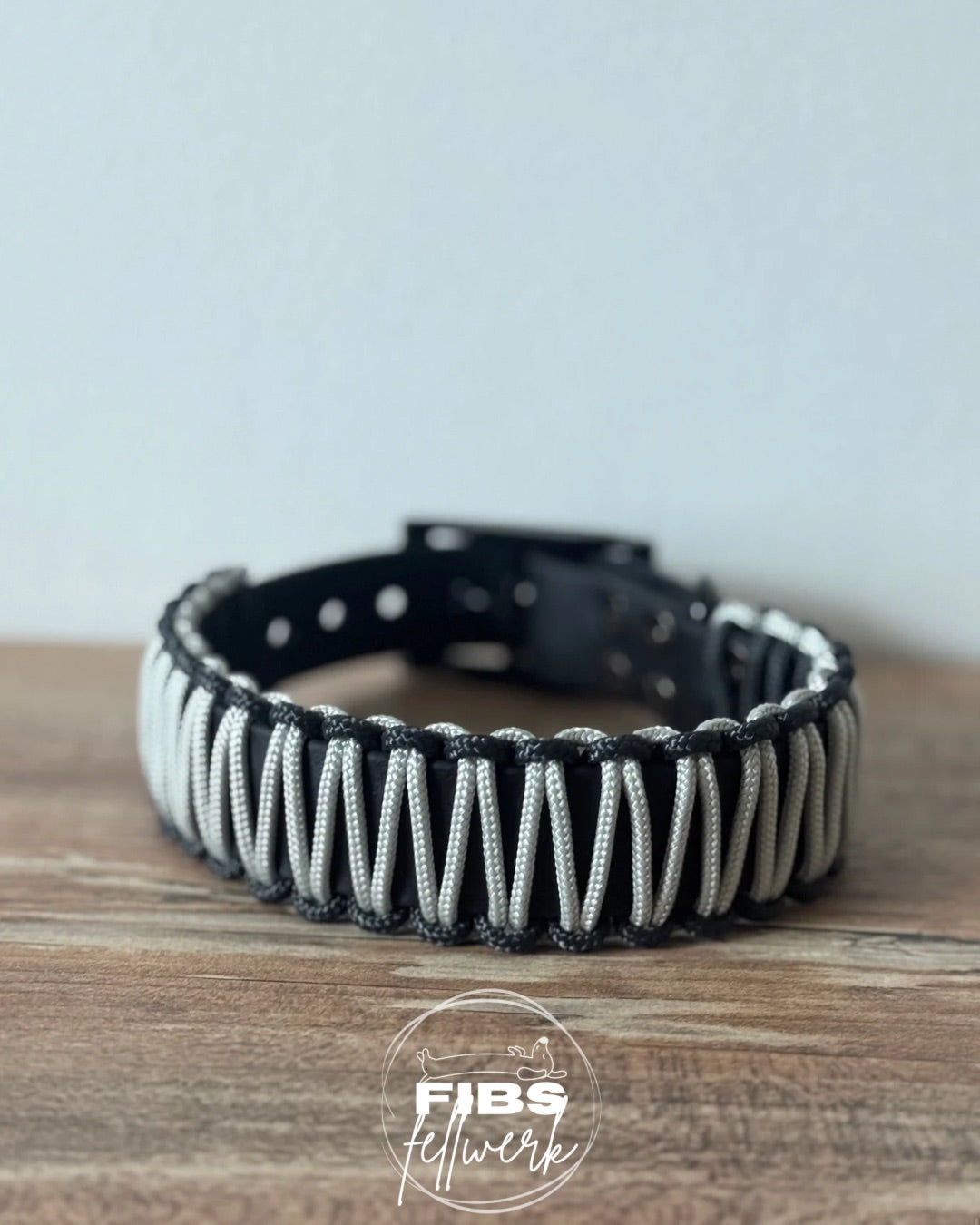 DuoLine Biothane x Paracord Halsband