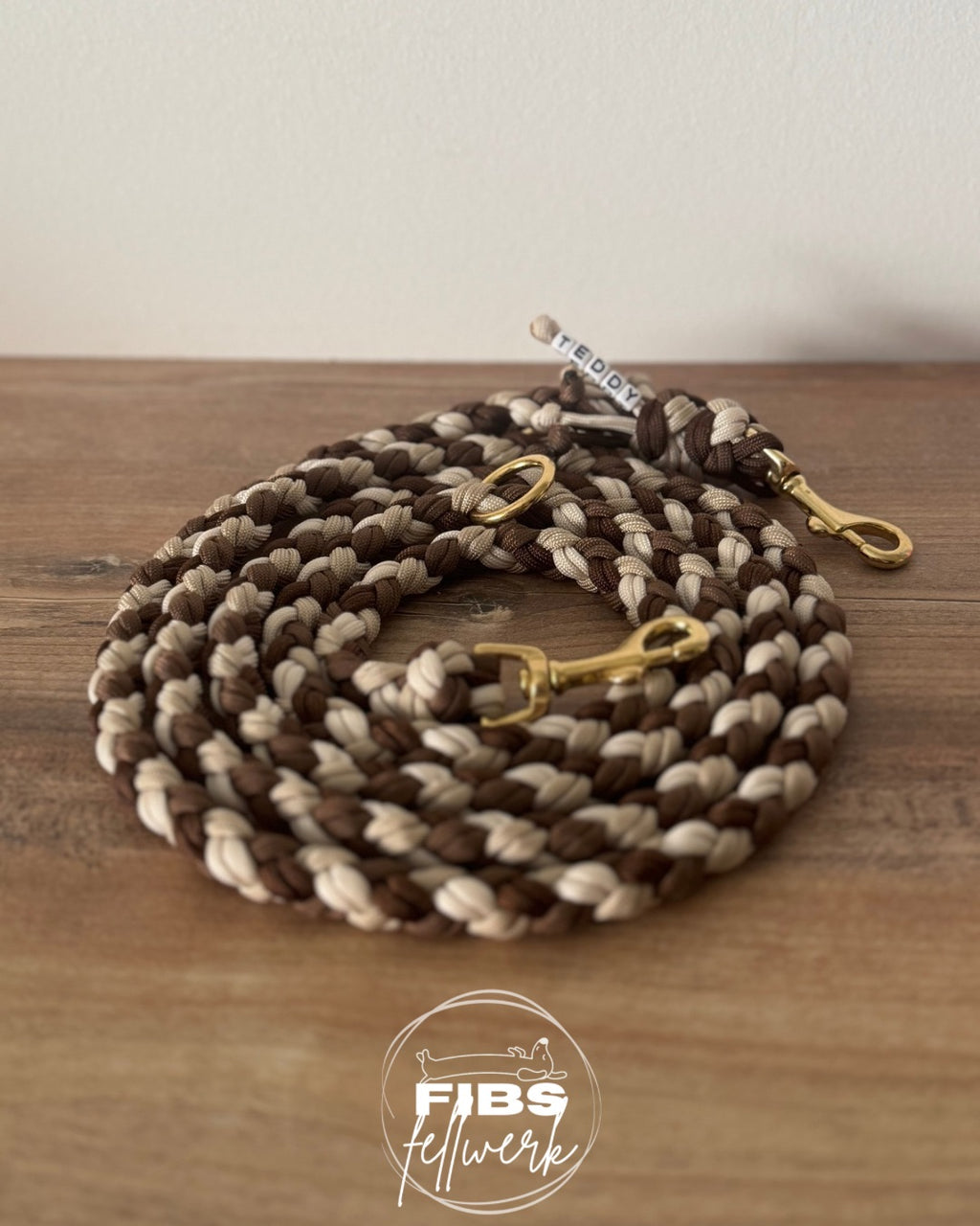 doppeltgeflochtene Hundeleine