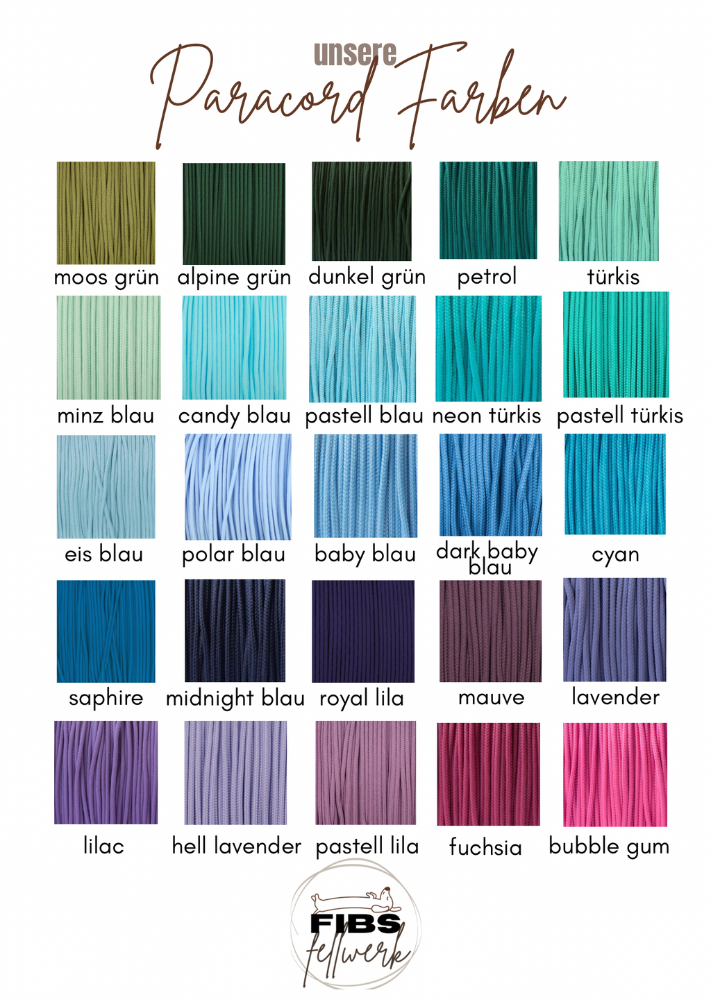 Biothane x Paracord Halsband