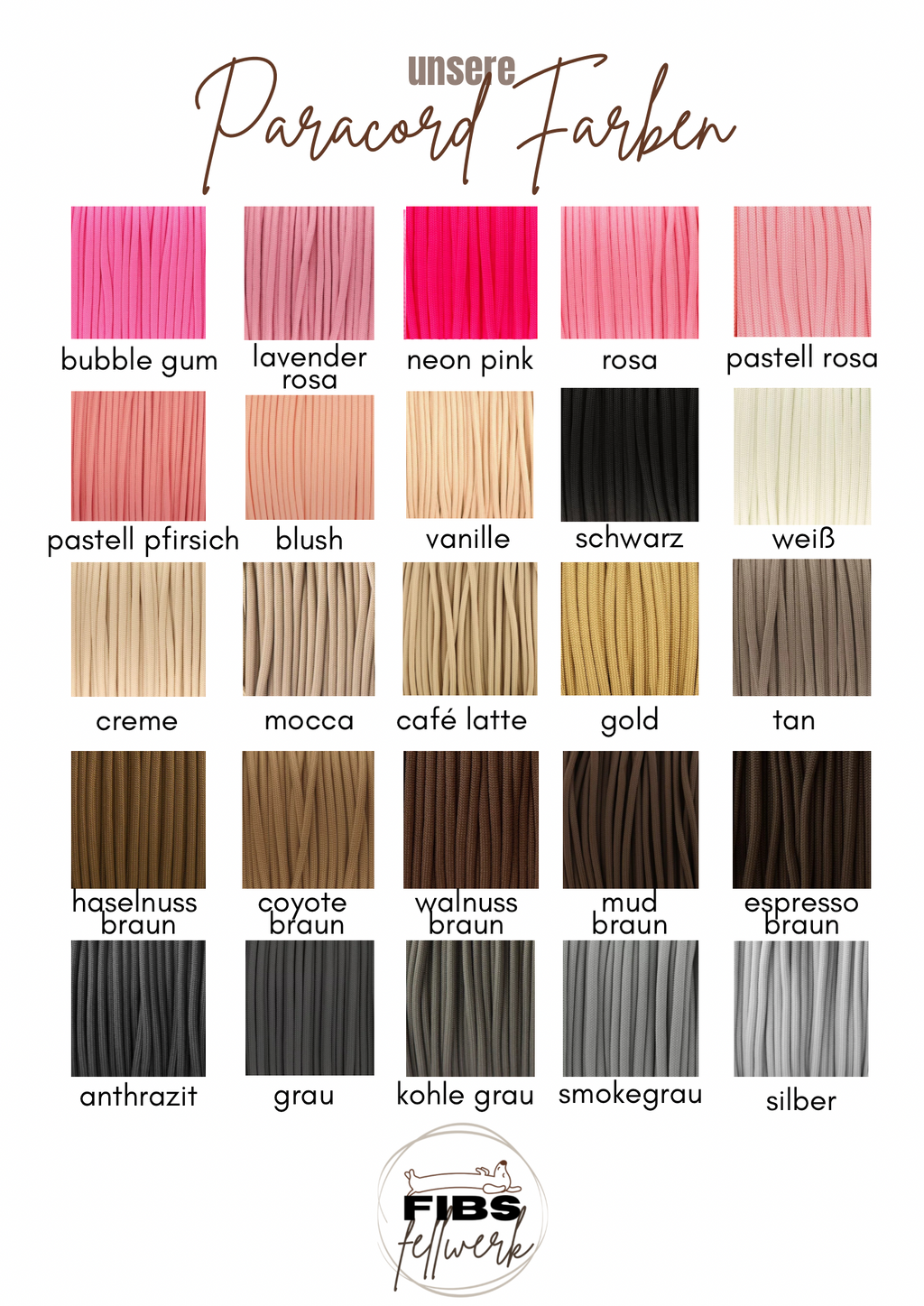 Retrieverleine Paracord