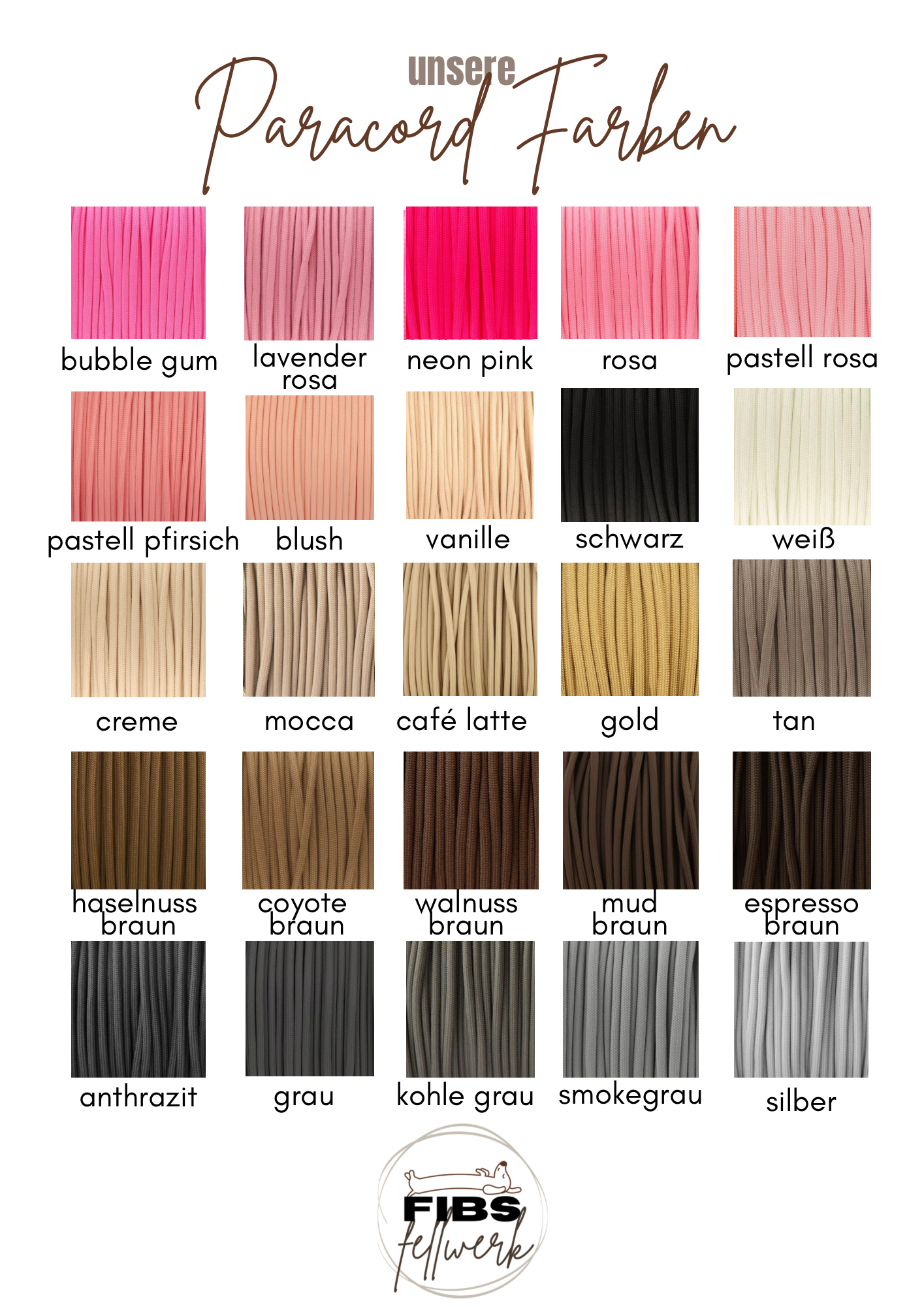 Retrieverleine Paracord