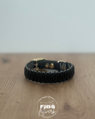 DuoLine Halsband schwarz S