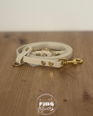 Biothane Führleine cremeweiß