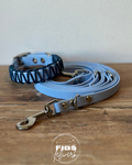 Biothane x Paracord Set - Polarblau