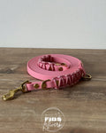 Frühlingskollektion Crossbody Biothane Hundeleine Rosa