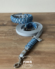 Frühlingskollektion Biothane x Paracord Set Blau